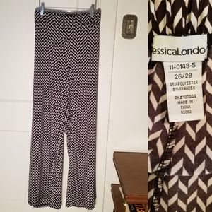 Wide leg palazzo pants -Sz 26/28